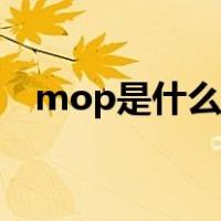 mop是什么货币单位（mop是什么货币）