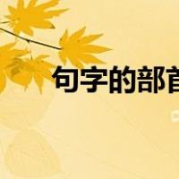 句字的部首名称（句字的部首是什么）