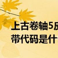 上古卷轴5皮革皮带代码（上古卷轴5皮革皮带代码是什么）