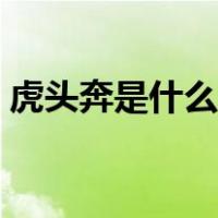 虎头奔是什么时候的车（虎头奔是什么意思）