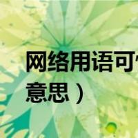 网络用语可怕是什么意思（网络用语kp什么意思）