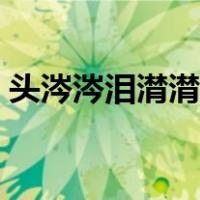 头涔涔泪潸潸反义词（头涔涔泪潸潸的意思）
