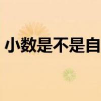 小数是不是自然数答案（小数是不是自然数）