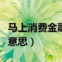 马上消费金融是什么鬼（马上消费金融是什么意思）