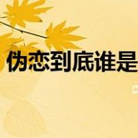 伪恋到底谁是女主（伪恋的结局到底是什么）