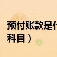 预付账款是什么会计分录（预付账款是什么类科目）
