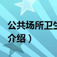 公共场所卫生检测（关于公共场所卫生检测的介绍）