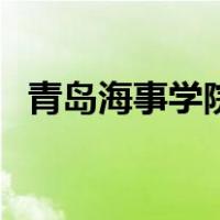 青岛海事学院（关于青岛海事学院的介绍）