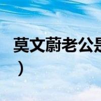 莫文蔚老公是谁（关于莫文蔚老公是谁的介绍）