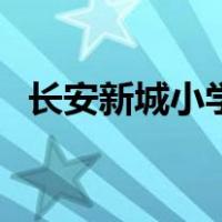 长安新城小学（关于长安新城小学的介绍）