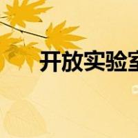 开放实验室（关于开放实验室的介绍）