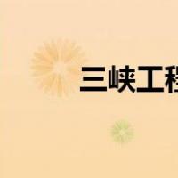 三峡工程（关于三峡工程的介绍）