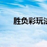 胜负彩玩法（关于胜负彩玩法的介绍）