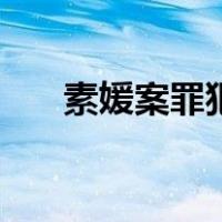 素媛案罪犯（关于素媛案罪犯的介绍）