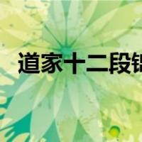 道家十二段锦（关于道家十二段锦的介绍）