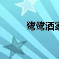 鹭鹭酒家（关于鹭鹭酒家的介绍）