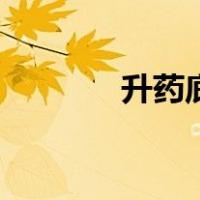 升药底（关于升药底的介绍）