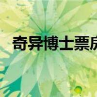 奇异博士票房（关于奇异博士票房的介绍）