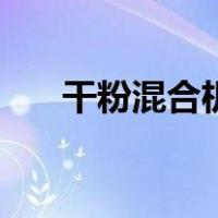 干粉混合机（关于干粉混合机的介绍）