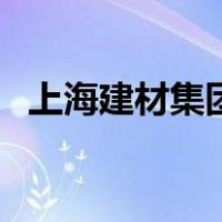 上海建材集团（关于上海建材集团的介绍）