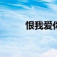 恨我爱你（关于恨我爱你的介绍）