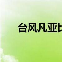 台风凡亚比（关于台风凡亚比的介绍）