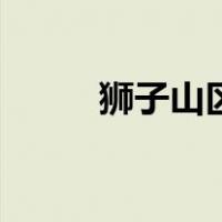 狮子山区（关于狮子山区的介绍）