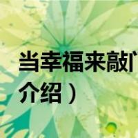 当幸福来敲门插曲（关于当幸福来敲门插曲的介绍）