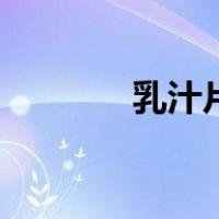 乳汁片（关于乳汁片的介绍）