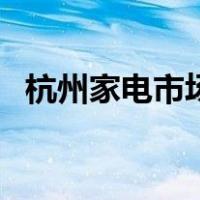 杭州家电市场（关于杭州家电市场的介绍）