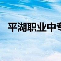 平湖职业中专（关于平湖职业中专的介绍）
