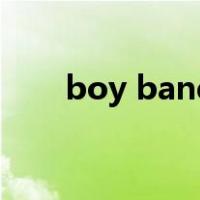 boy band（关于boy band的介绍）