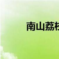 南山荔枝（关于南山荔枝的介绍）
