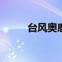 台风奥鹿（关于台风奥鹿的介绍）