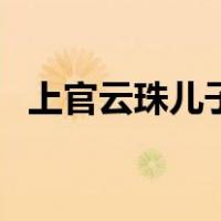 上官云珠儿子（关于上官云珠儿子的介绍）