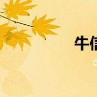 牛信（关于牛信的介绍）
