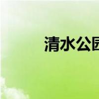 清水公园（关于清水公园的介绍）