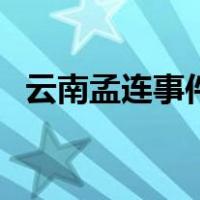云南孟连事件（关于云南孟连事件的介绍）