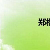 郑楷（关于郑楷的介绍）
