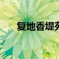 复地香堤苑（关于复地香堤苑的介绍）