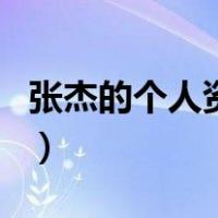 张杰的个人资料（关于张杰的个人资料的介绍）