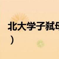 北大学子弑母案（关于北大学子弑母案的介绍）