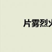 片雾烈火（关于片雾烈火的介绍）