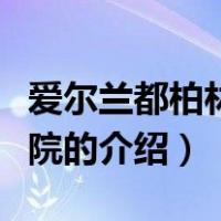 爱尔兰都柏林商学院（关于爱尔兰都柏林商学院的介绍）
