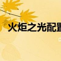 火炬之光配置（关于火炬之光配置的介绍）