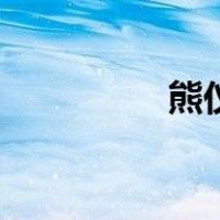 熊仪（关于熊仪的介绍）