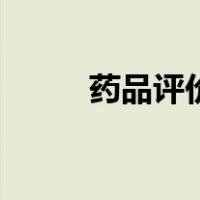药品评价（关于药品评价的介绍）