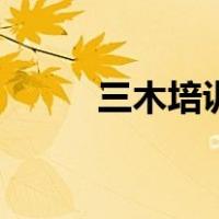 三木培训（关于三木培训的介绍）