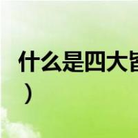 什么是四大皆空（关于什么是四大皆空的介绍）