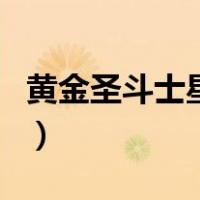 黄金圣斗士星矢（关于黄金圣斗士星矢的介绍）